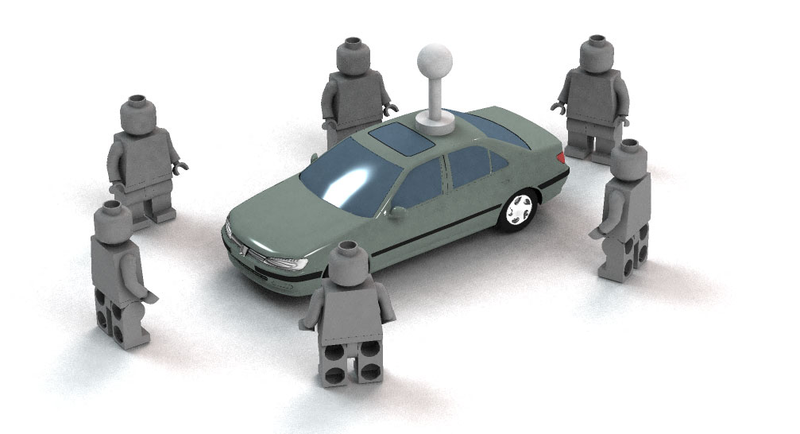 Illustration for article titled Here's How To Prank Autonomous Cars When They Come
